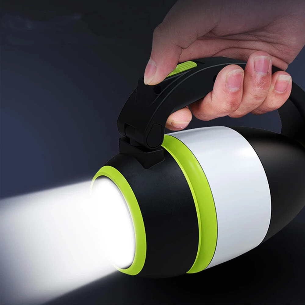 Multi-function Camping Light Portable Flashlight Tent Lamp LED USB Rechargeable 3 in1 Lamp