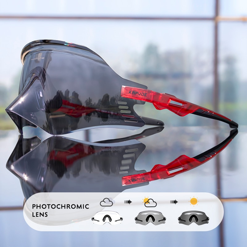 New UV400 Men Cycling Glasses Photochromic Sports Cycling Sunglasses M