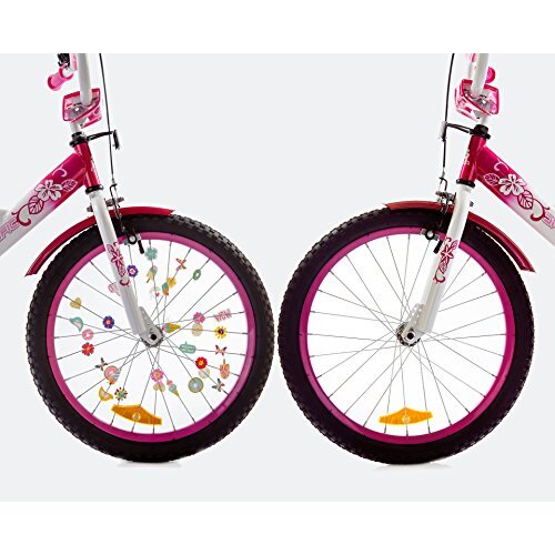 Bike Wheel spokes - 36 Kit - Different Designs - Cute Biking Accessories for Kids - Colorful Bicycle Spokes Decorations - Cool Cycling Gear Gift for G