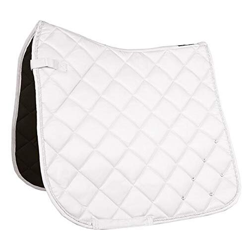 HKM Hannah Saddle Cloth White Versatile Size