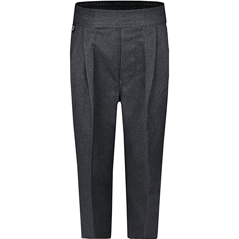 DON Last Man Stands Age 2-8 Boys Pull Up School Trousers Grey 5-6 Years