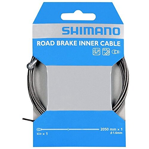 SHIMANO Stainless Steel Road Brake Cable Each (1.6x1700mm)