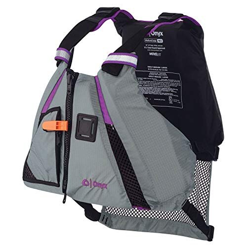 Onyx MoveVent Dynamic Paddle Sports Life Vest, Purple, XS/SM