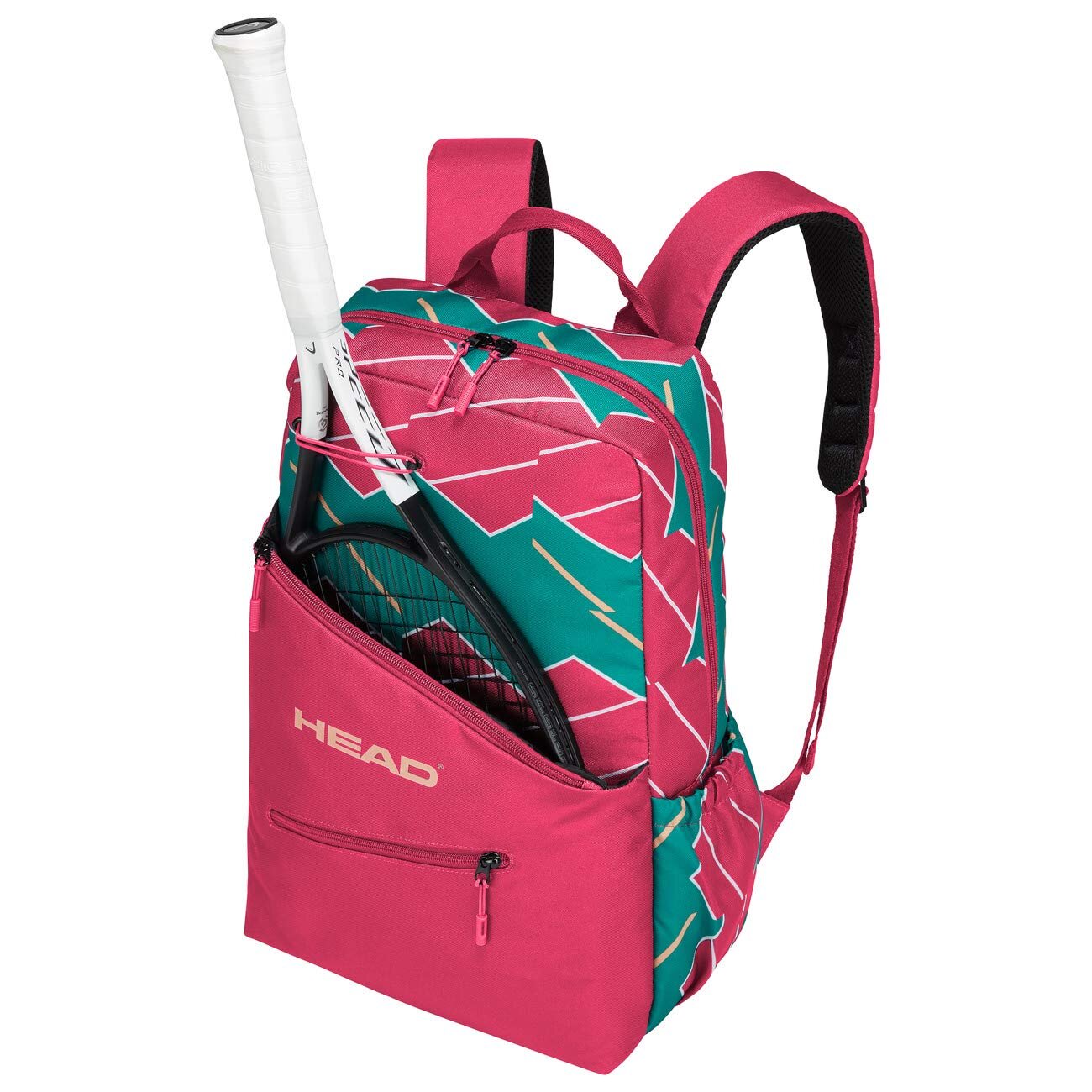 Head Womens Backpack Pinkgreen Unisex Adult Racket Bag, One Size