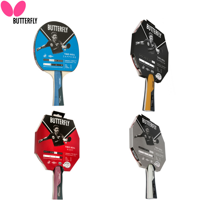 Butterfly Timo Boll Table Tennis Bat Ping Pong Racket Non Slip Grip Handle