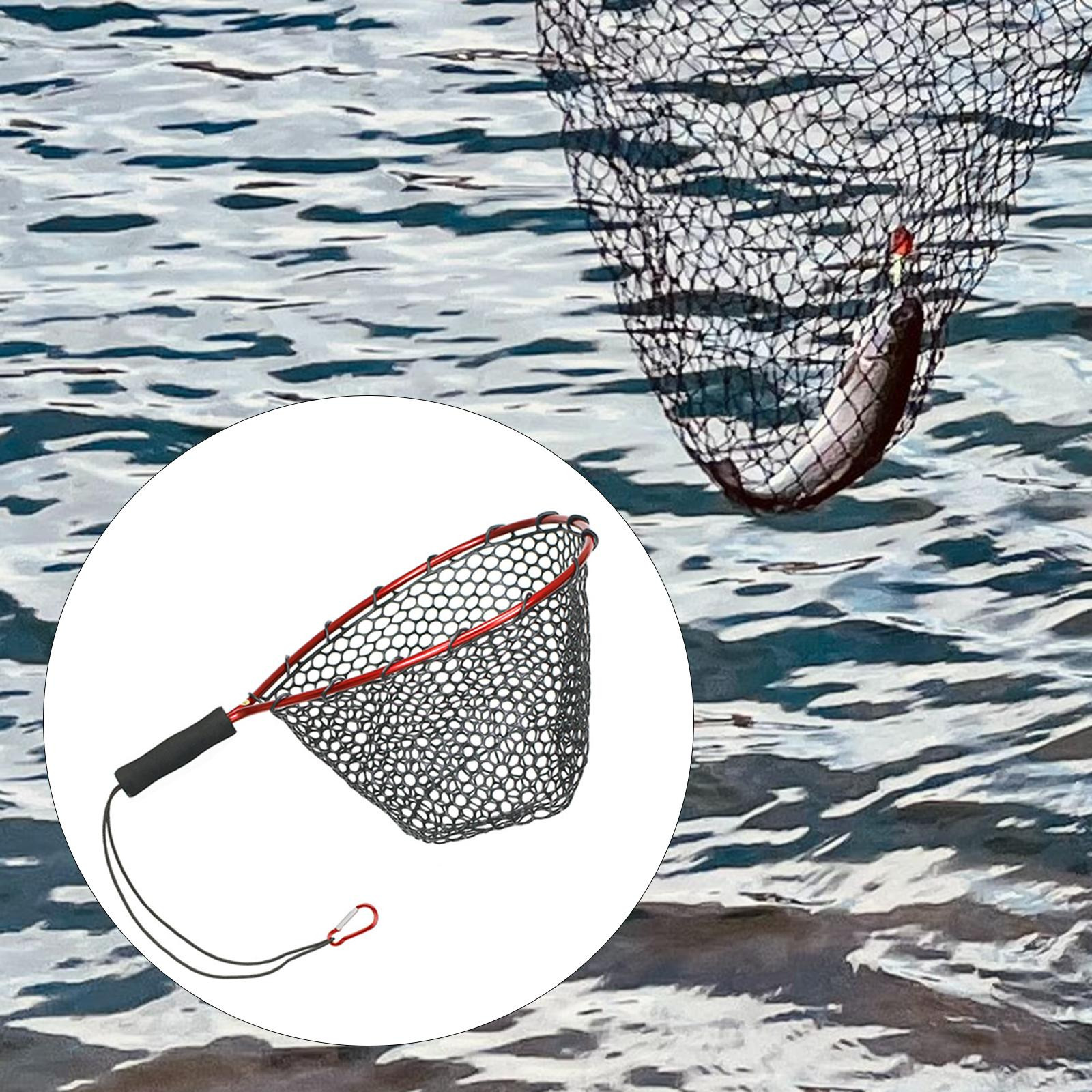 Landing Net No Folding Fish Trap Lure Sea Fishing Hand Net Big Fish