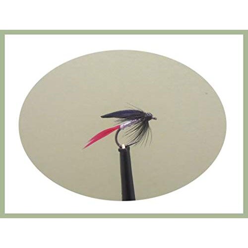 Barbless Flies, 6 Pack Butcher Wet Trout Flies, Choice of Sizes for Fly Fishing (12)