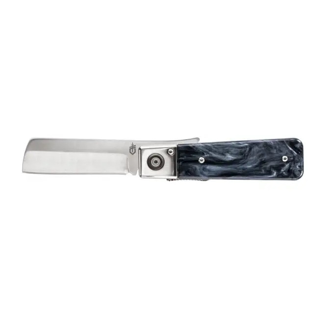 Gerber Jukebox Clip Folding Pocket Knife Marble Handle