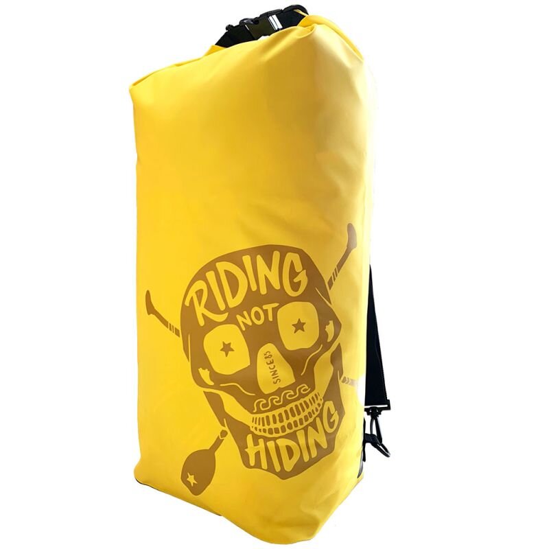 35 Ltr Roll Top Dry Bag by Riding Not Hiding - Yellow