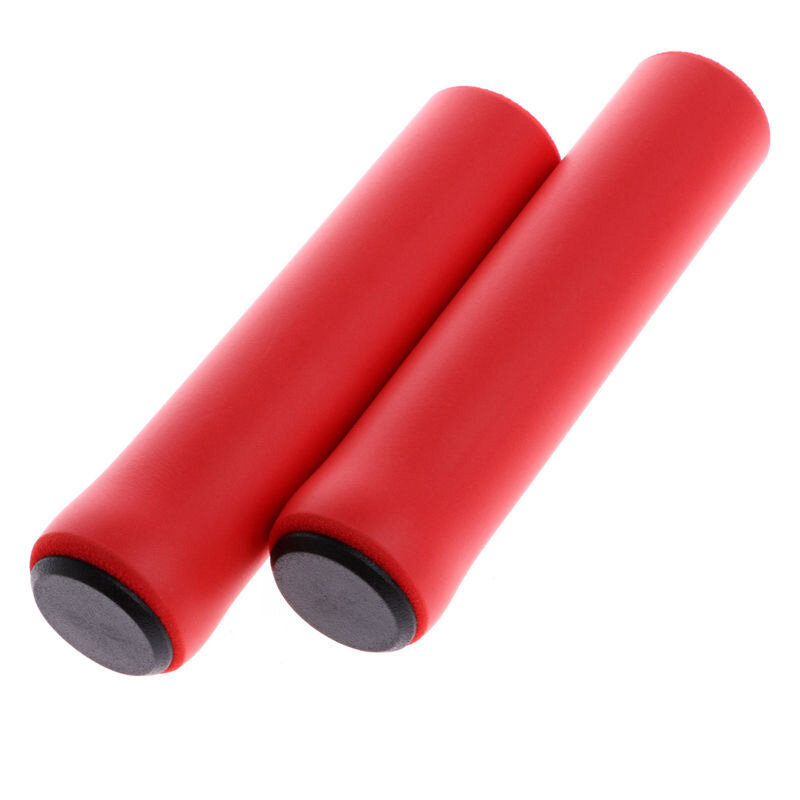 2pcs Soft Silicone Bicycle Handlebar Grips Outdoor  Road Bike Sponge Grips