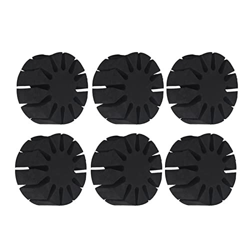 6 Pcs Portable Round EVA Foam Arrow Protection Rack Separator Holder Outdoor Hunting Archery Protective Gear Tool Hold 12 Arrows
