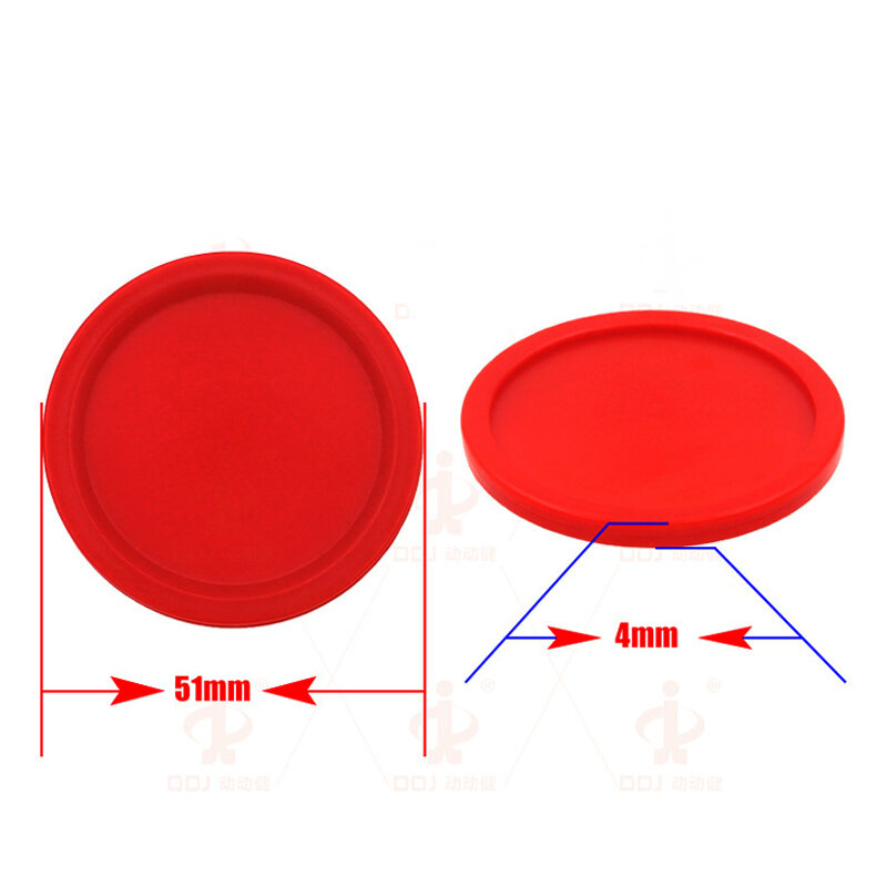 10pcs/Packs 51mm Air Table Hockey Accessories Plastic Toys Ice Hockey For Sport Games Entertaining Table Hockey Pucks