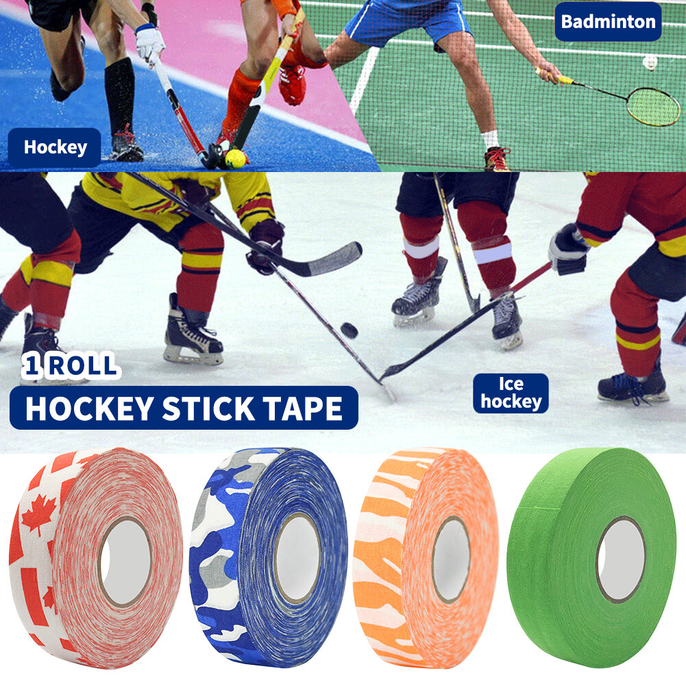 2.5cmx25m Ice Field Wear-resistant Practical Accessories Sports Enhances Non-Slip Multipurpose Hockey Stick Tape Golf Safety