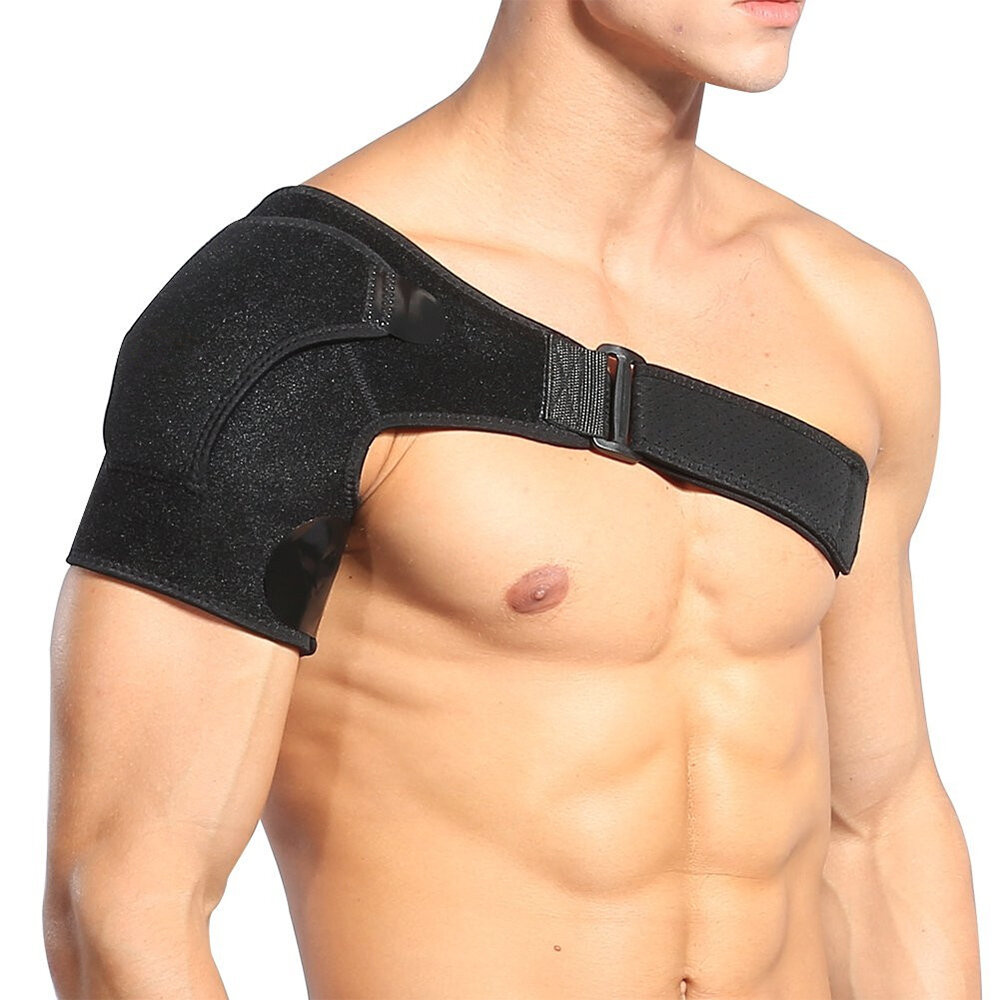 Sports Shoulder Support Indoor Fitness Compression Bandage Shoulder Injury Prevention Adjustable Shoulder Pads