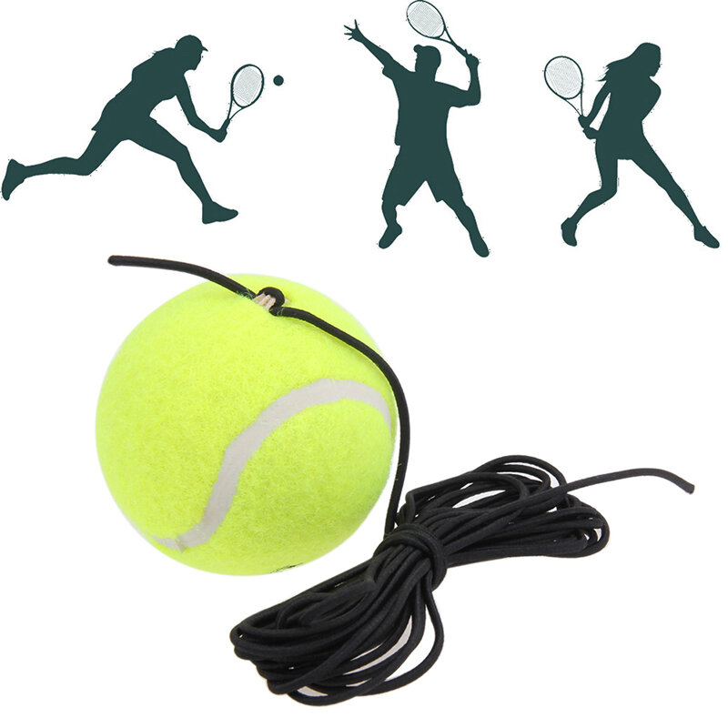 Tennis Training Ball Cricket Elastic Rubber Band Trainer Boxing Balls Racquet Sports Exercise Outdoor Fitness Tool Equipment
