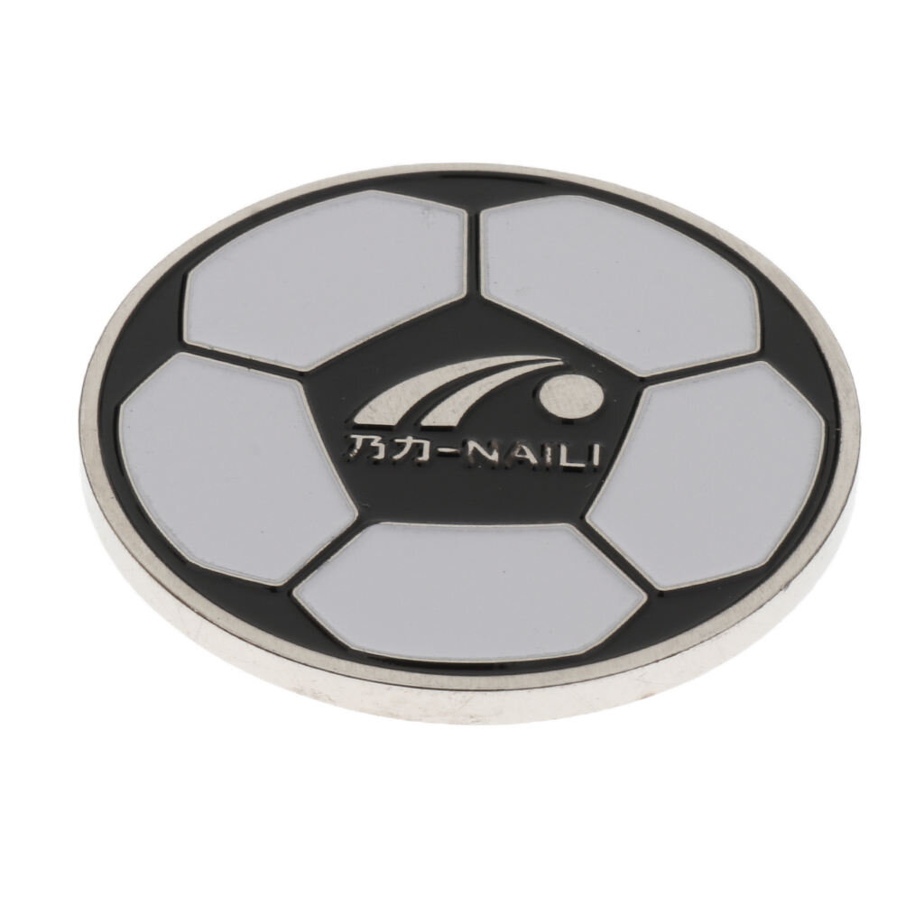 Professional Sturdy Alloy Football Soccer Referee Flip Coin Judge Toss Coin Pick Side Finder with Plastic Case