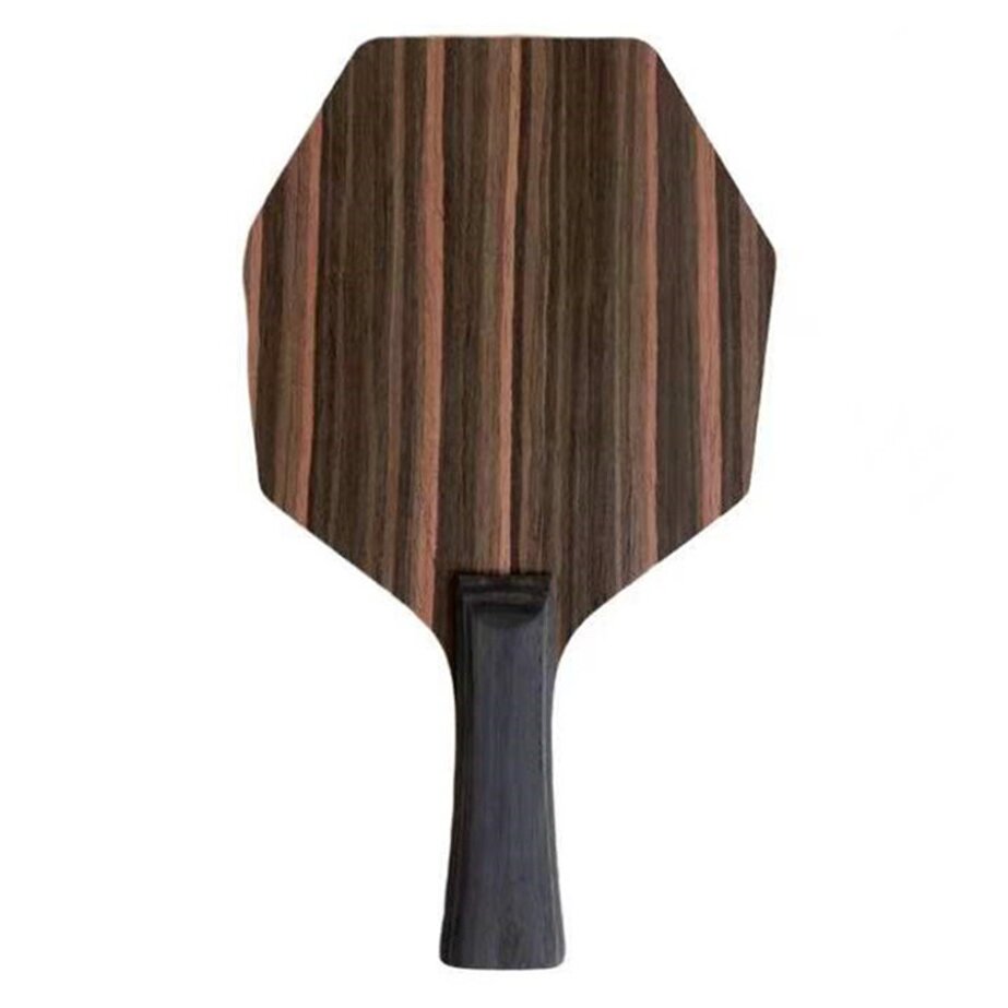 Cybershape Ebony Material Table Tennis Blade Racket Offensive Curve Hexagonal Ping Pong Blade