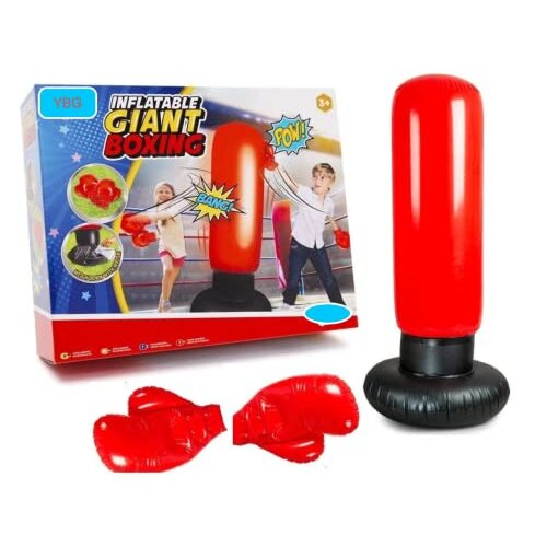 Toys INFLATABLE GIANT BOXING TOWER FOR CHILDREN