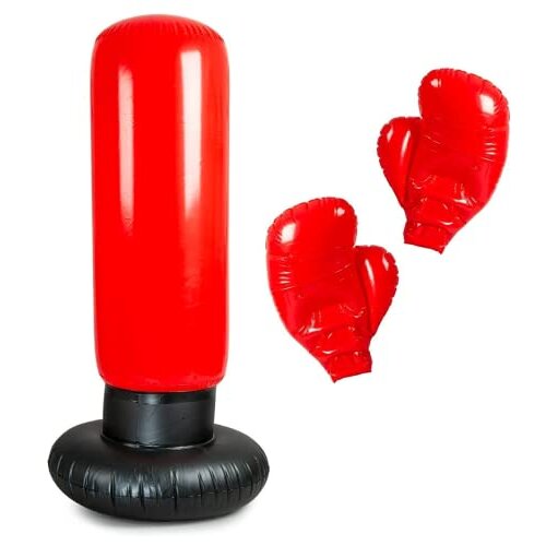 Toys INFLATABLE GIANT BOXING TOWER FOR CHILDREN