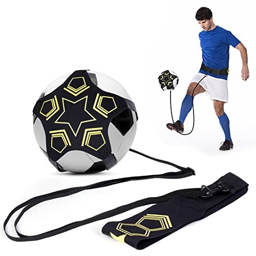 Football Training Belt, 5 Claw Football Kick Trainer with Flexible Adjustment Belt, Hands Free Training Aid football Skills Practice for Kids Adults,