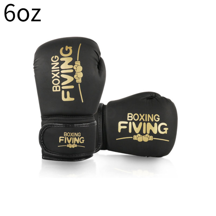 Kids Boxing Gloves For Boys And Girls, Teen Boxing Training Gloves For Kids 3-15 Years Old, For Punching Bags And More  black 6oz