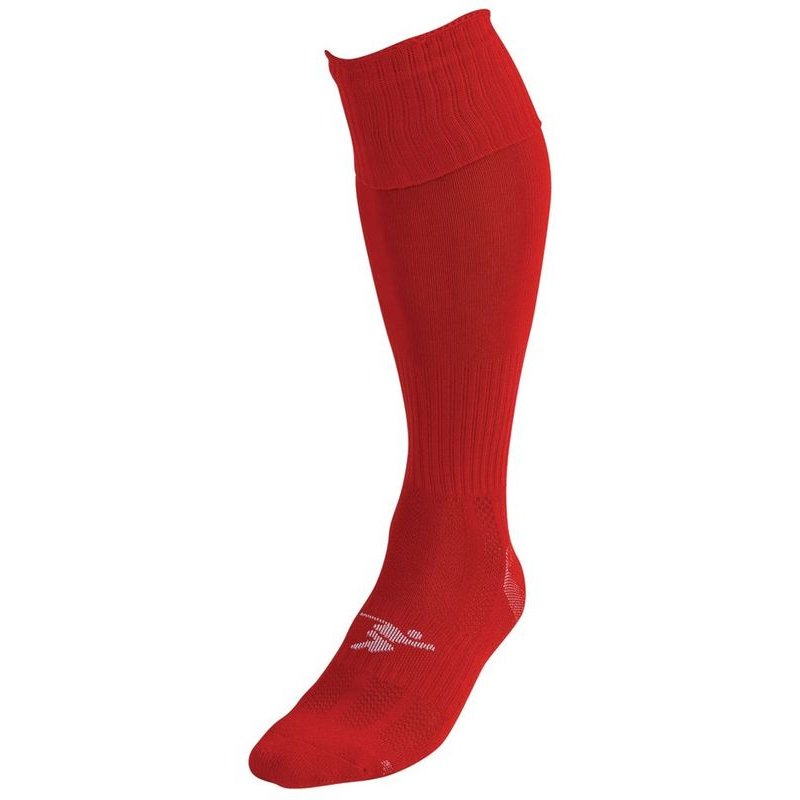 Uk 8-11 Red Children's Plain Pro Football Socks - Precision Training -  precision training pro football socks