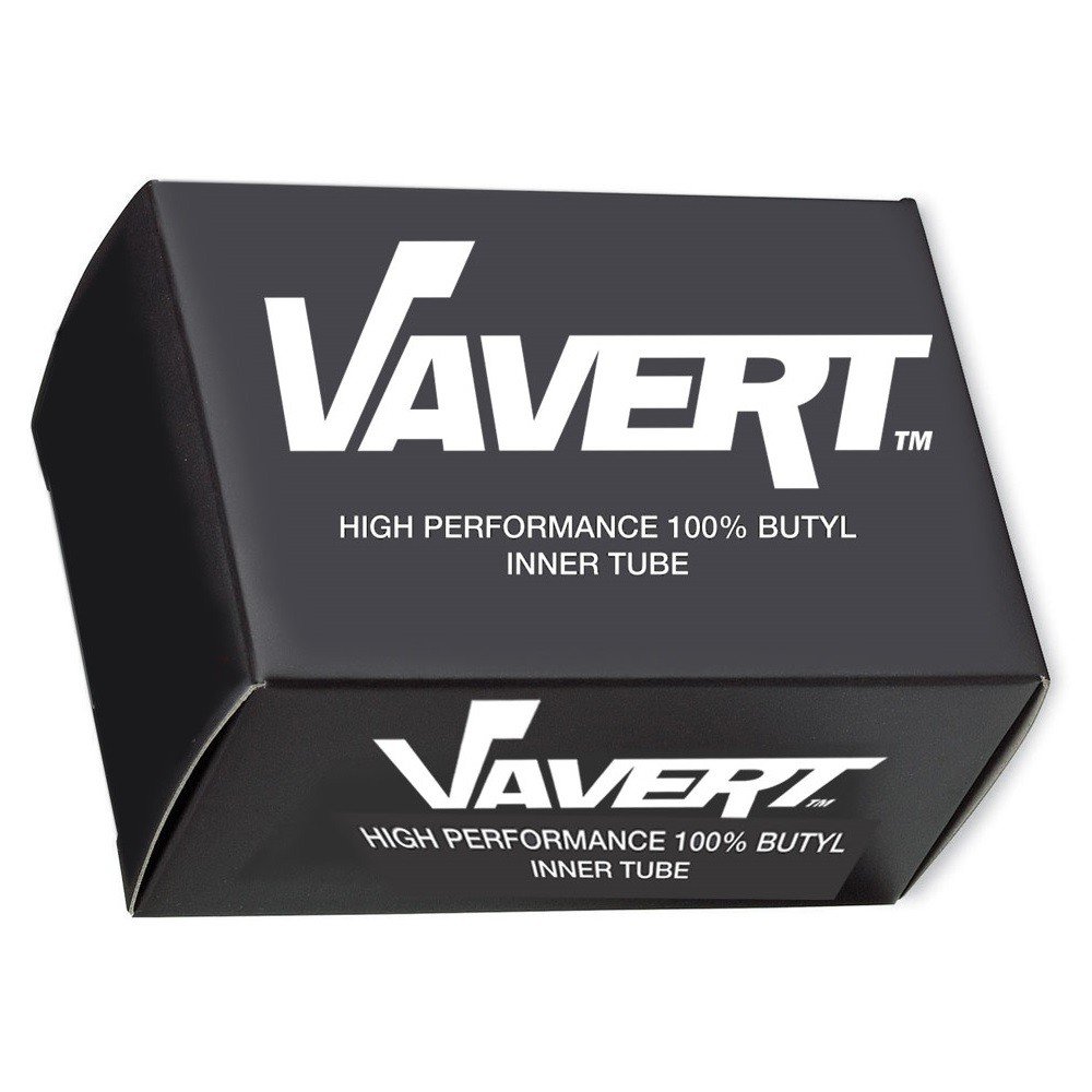 20'' Black Vavert 20 x 1 1/8 Inner Schrader Valve -  vavert 18 20 inner tube 20x1 schrader valve inch black cycling innertube boxed