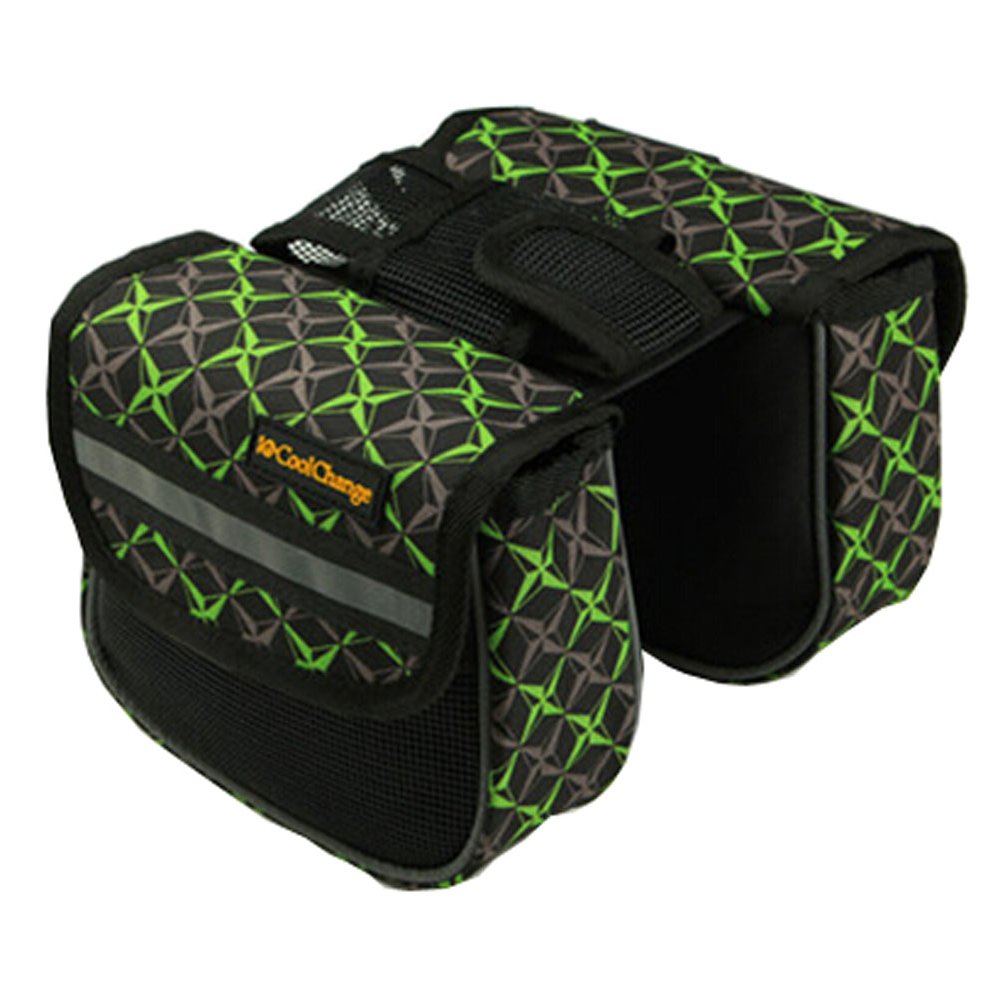 Cycling Bike Bicycle Frame Pannier Front Tube Bag Case For Cell Phone,Green