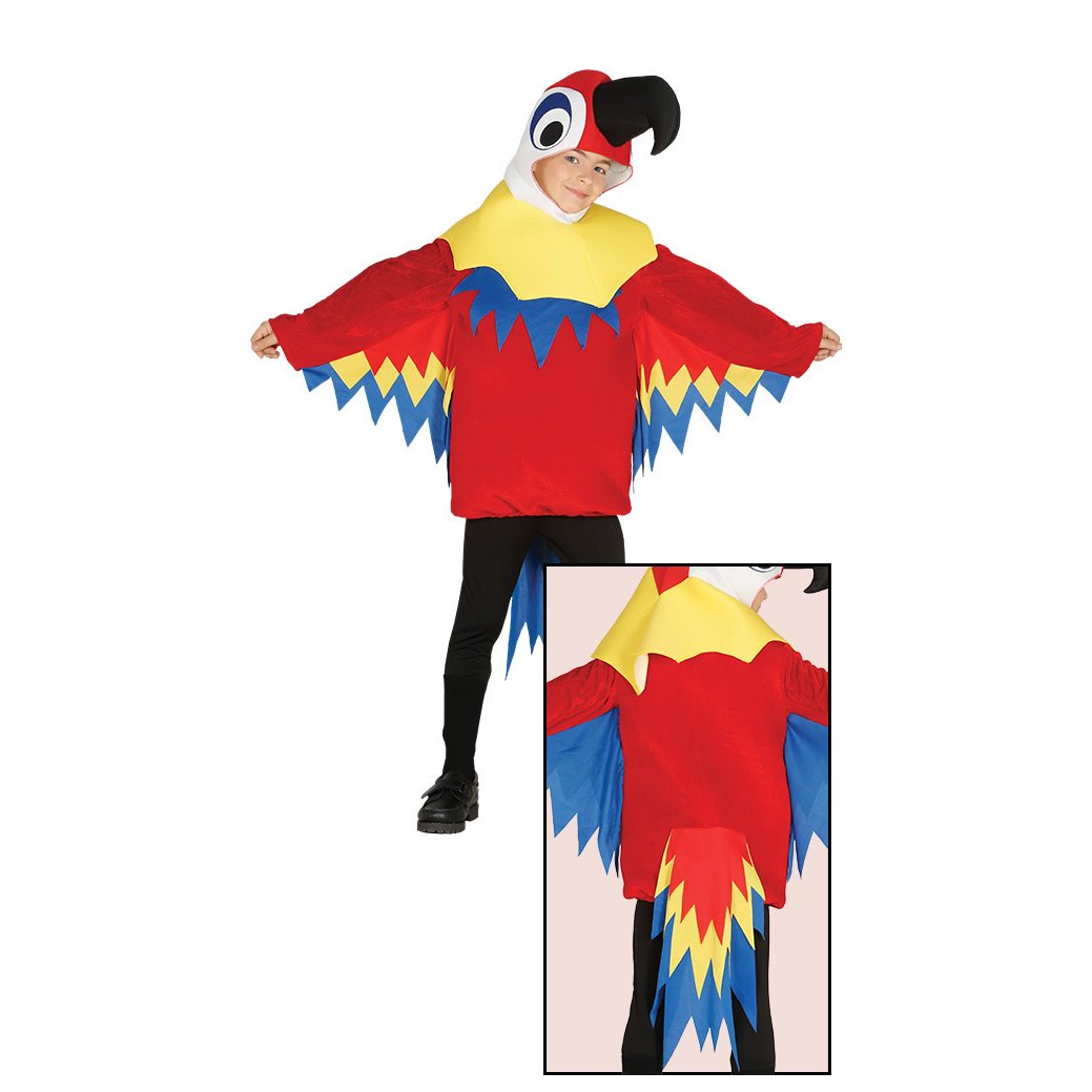 Boys Little Parrot Fancy Dress Costume 5 - 6 years