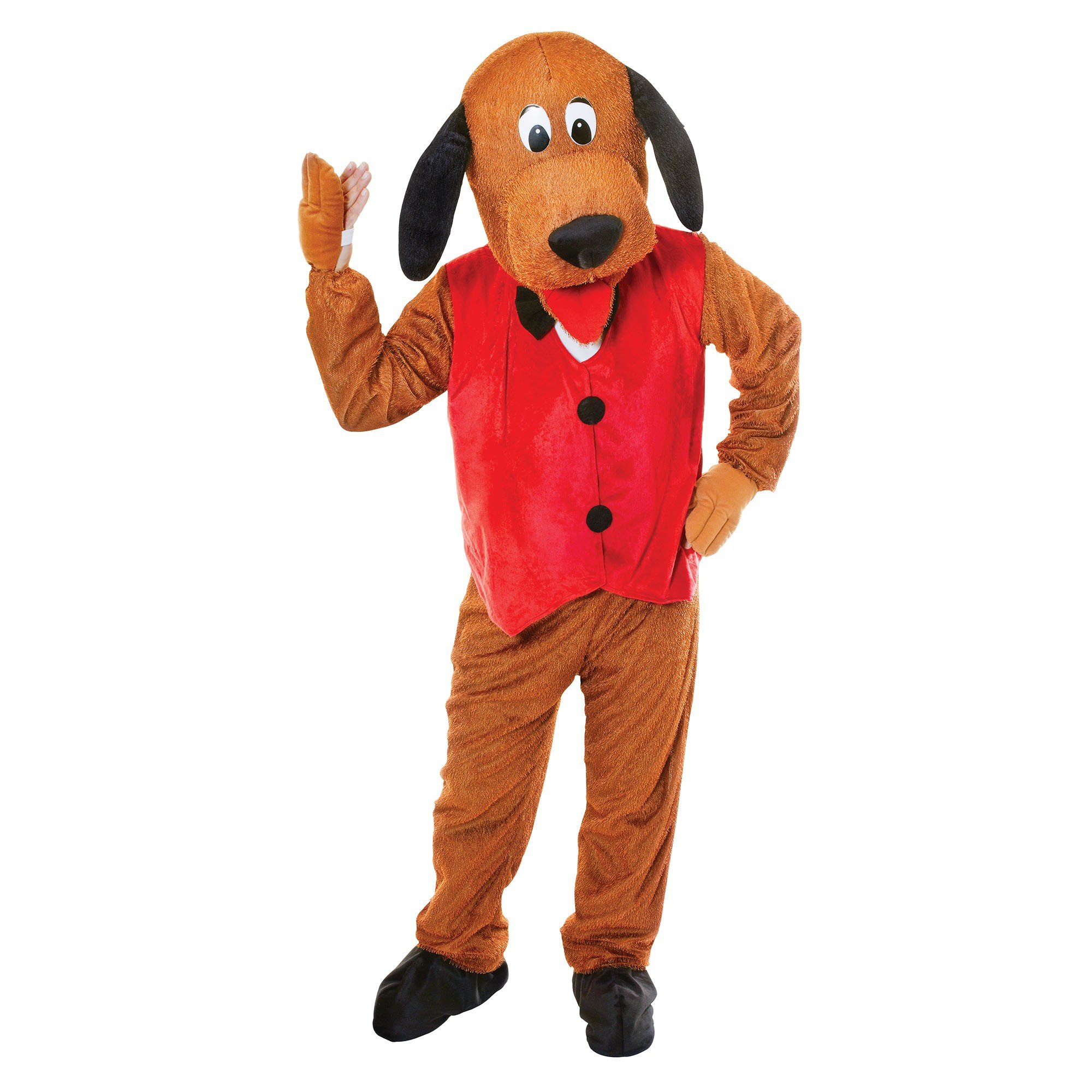 Bristol Novelty Unisex Adults Dog With Waistcoat Costume
