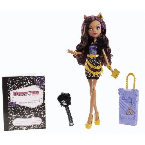 Monster High Travel Scaris Clawdeen Wolf Doll Discontinued by manufacturer