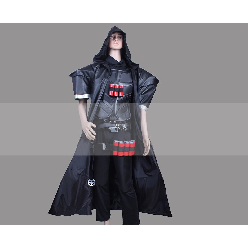 Customize Overwatch Gabriel Reyes Reaper Cosplay Costume