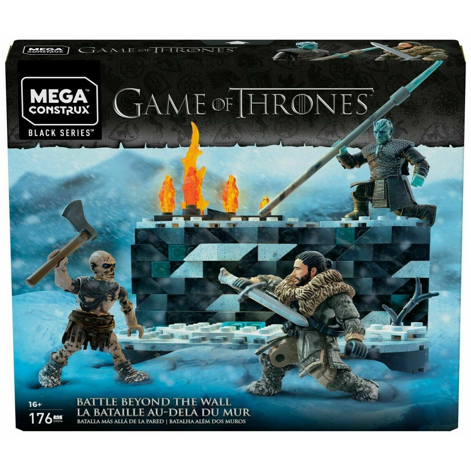 Mega Construx Black Series: Game Of Thrones - Battle Beyond the Wall - Brand New