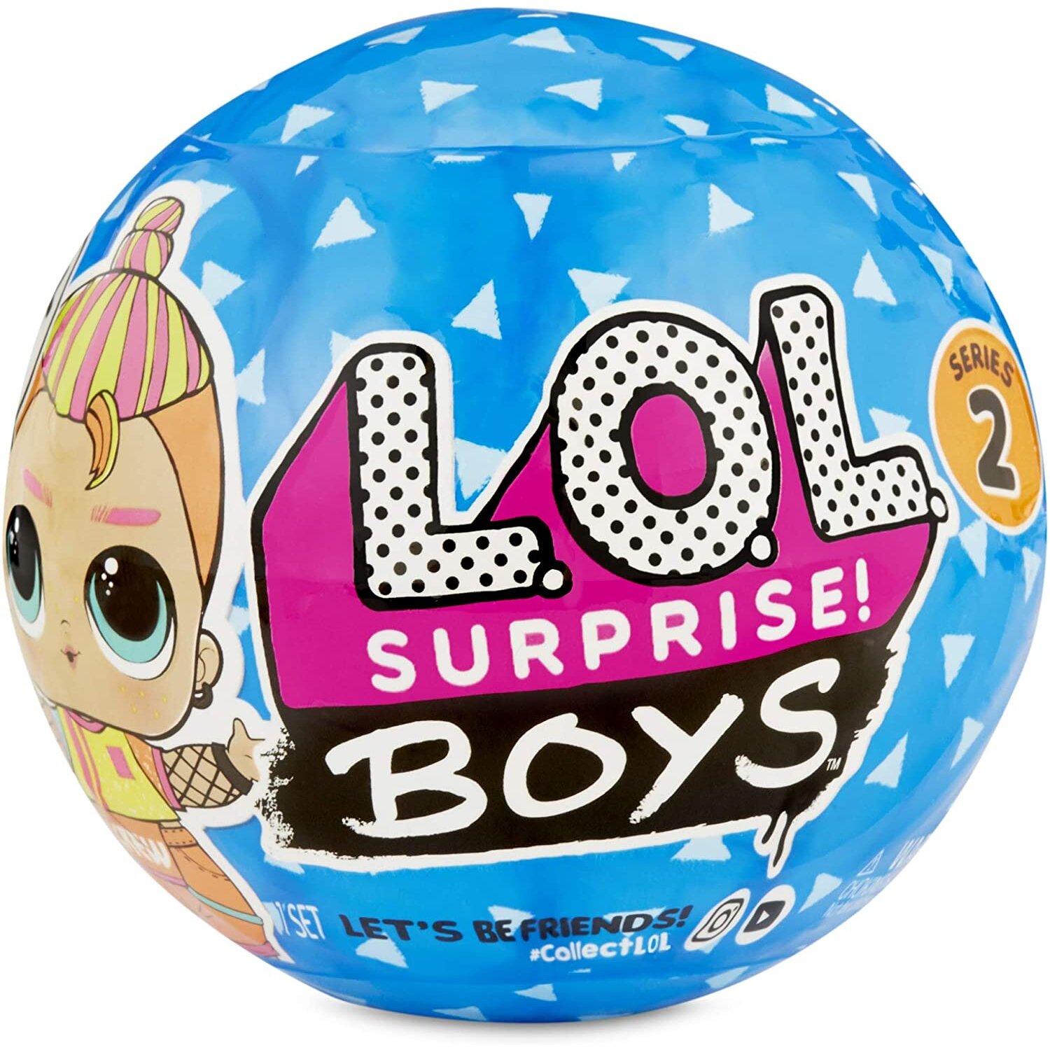 L.O.L. Surprise! 564799E7C Boys Series 2 Doll with 7 Surprises, Multi
