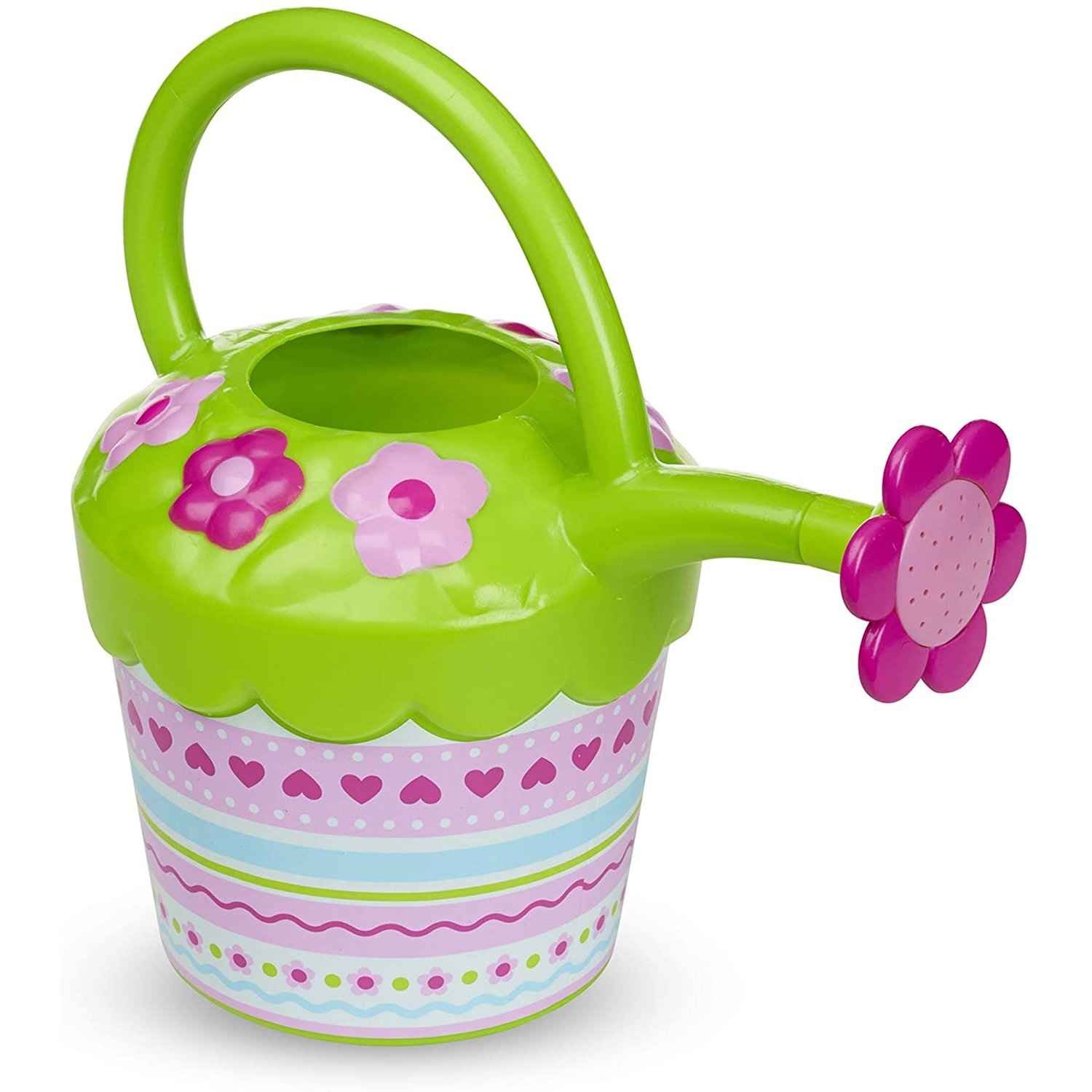 Melissa & Doug Sunny Patch Pretty Petals Flower Watering Can - Pretend Play Toy