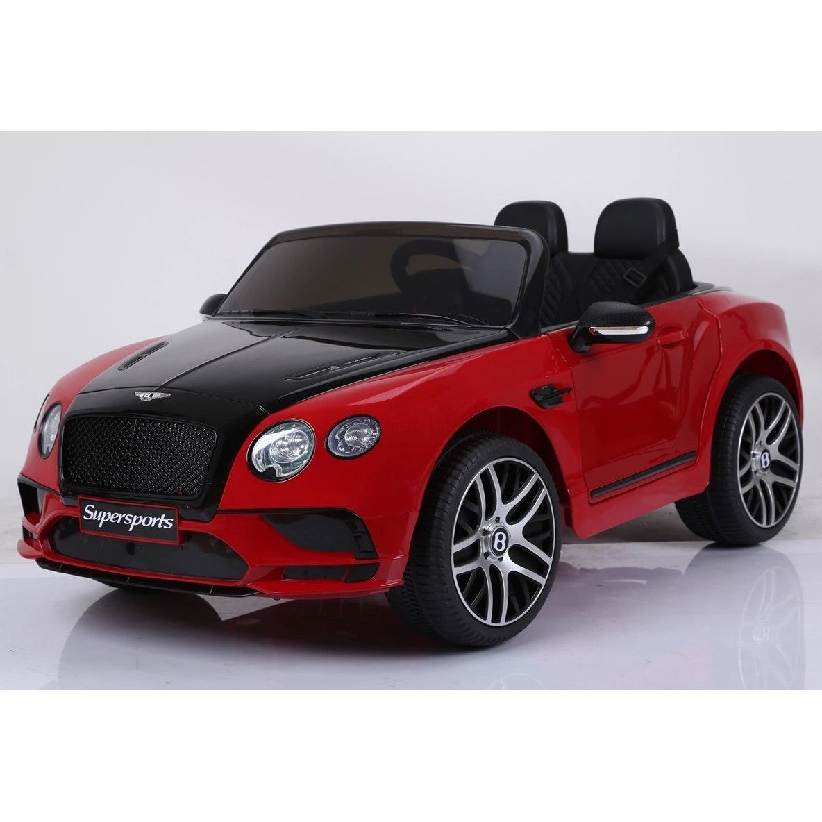 Bentley Continental Super Sports Ride on Car - 12V 2WD Red