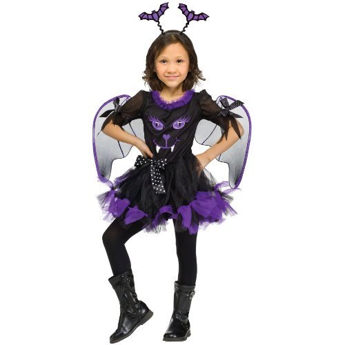 Fun World Batty Maddy Toddler Costume (Small-24mos-2T)