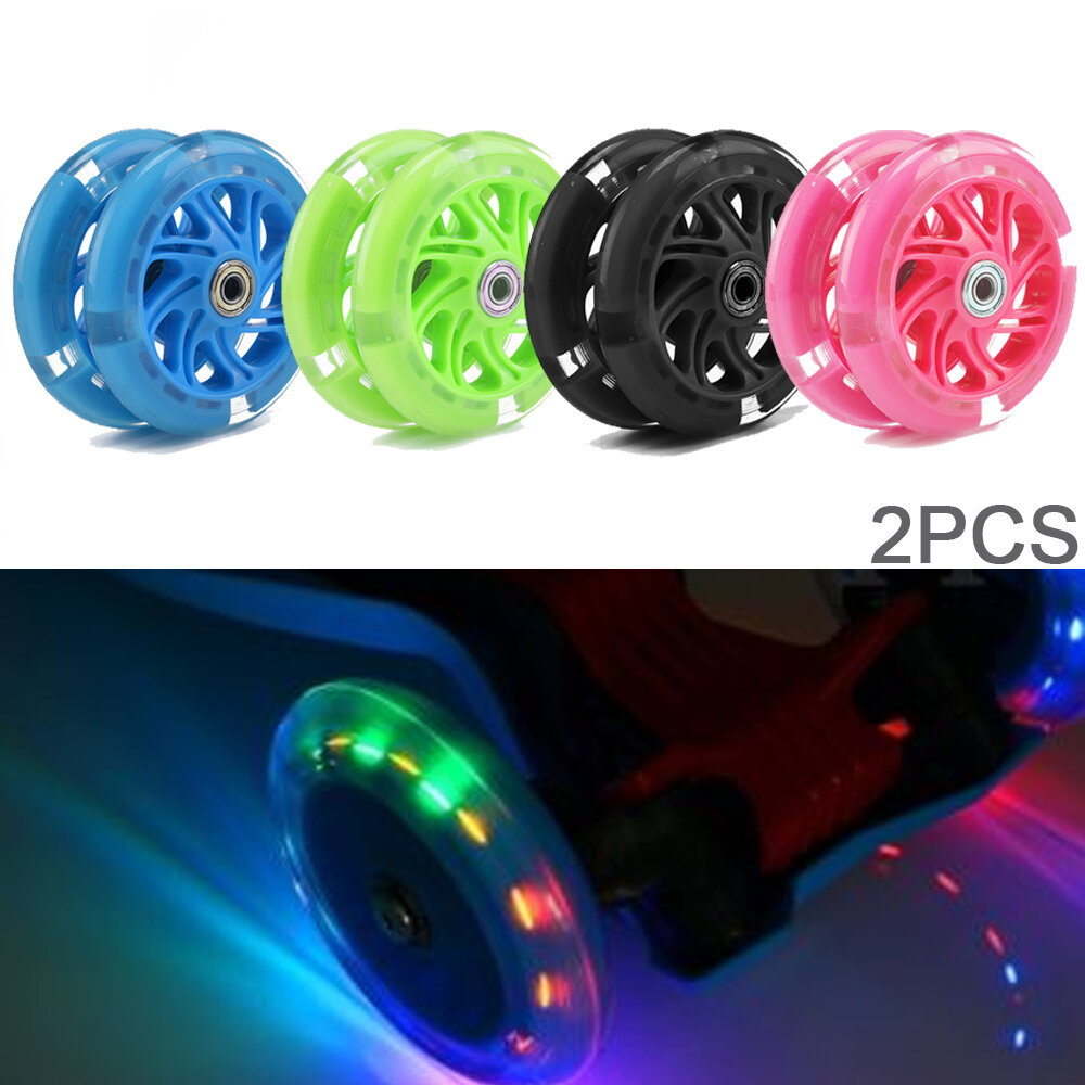 Led Scooter Wheels 120Mm Lights Flash