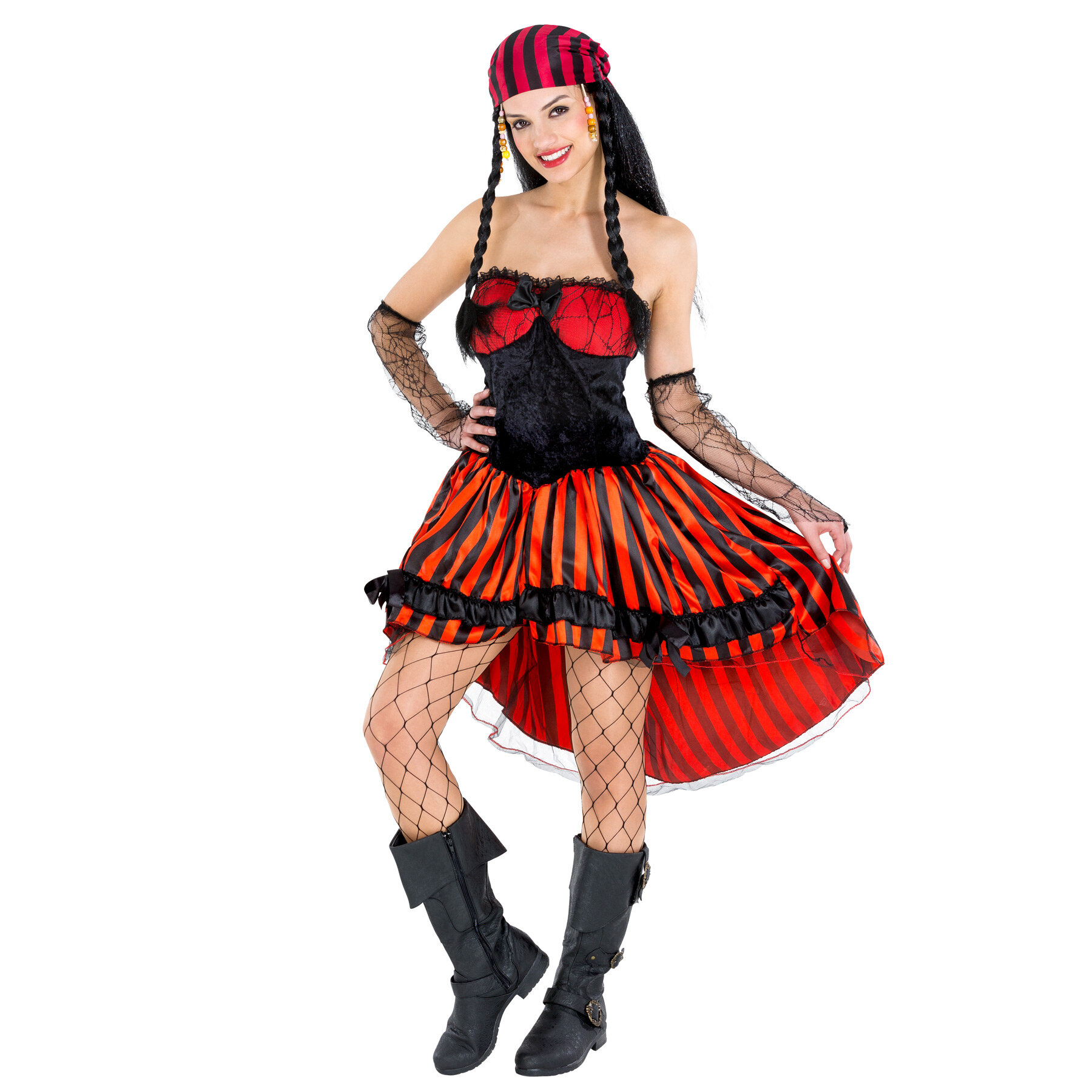 tectake Women's Elizabeth Pirate Costume - S