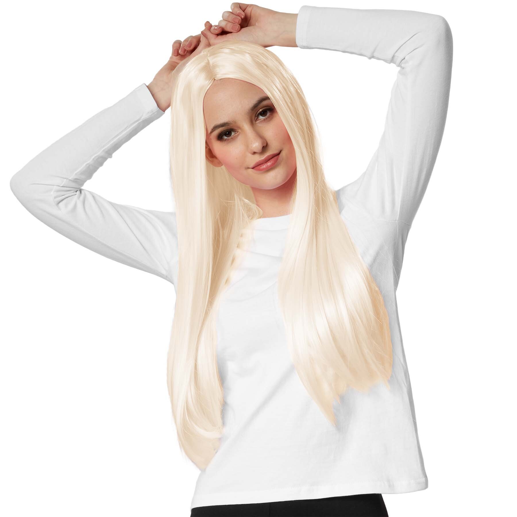 tectake Straight Long-Haired Wig - blond