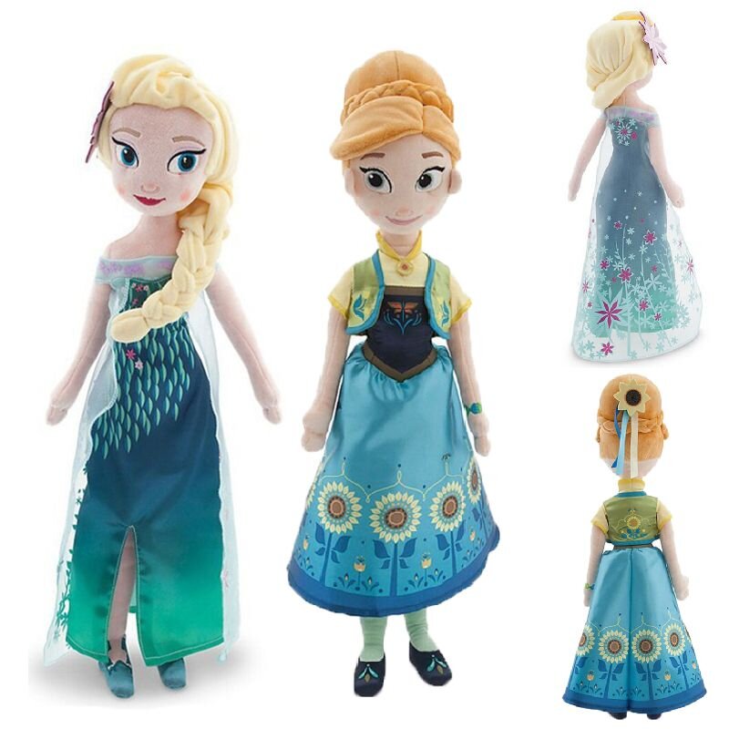Frozen Princess Doll Elsa Stuffed Plush Toy Gifts