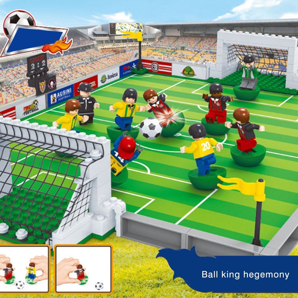 Model Building Kits City Football 3D Blocks Educational Model Toy For Children