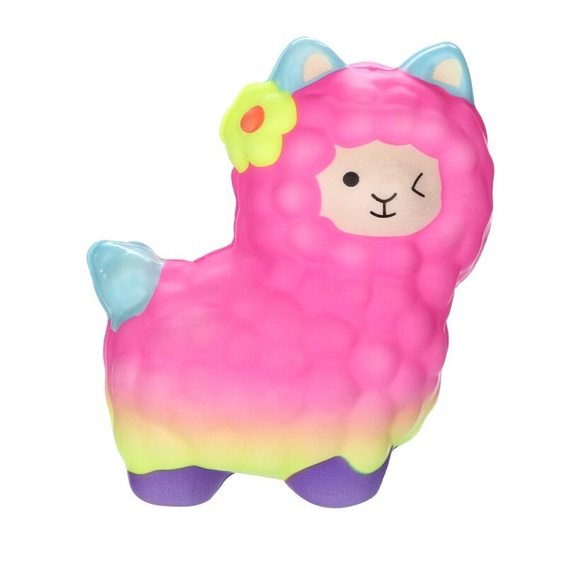 Antistress Sheep Alpaca Squishy Super Slow Rising Scented Stress Reliever Toys