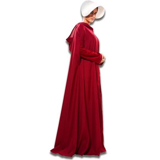 dress up cape maid ladies red size M/L