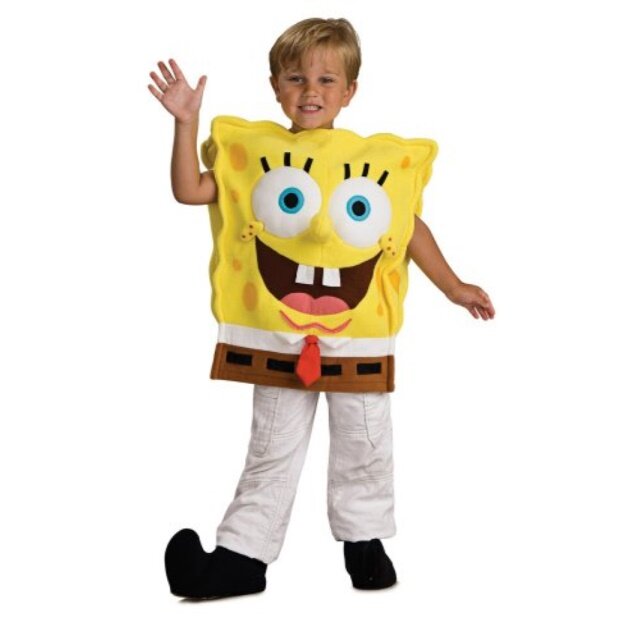 Child's Spongebob Squarepants Costume, Small