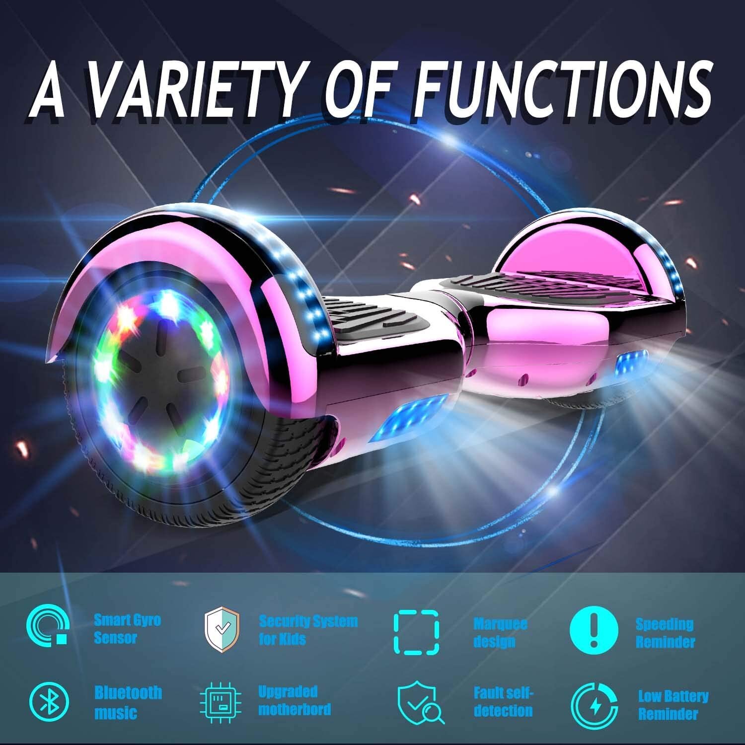 Hoverboards 6.5Inch Electric Scooter Bluetooth