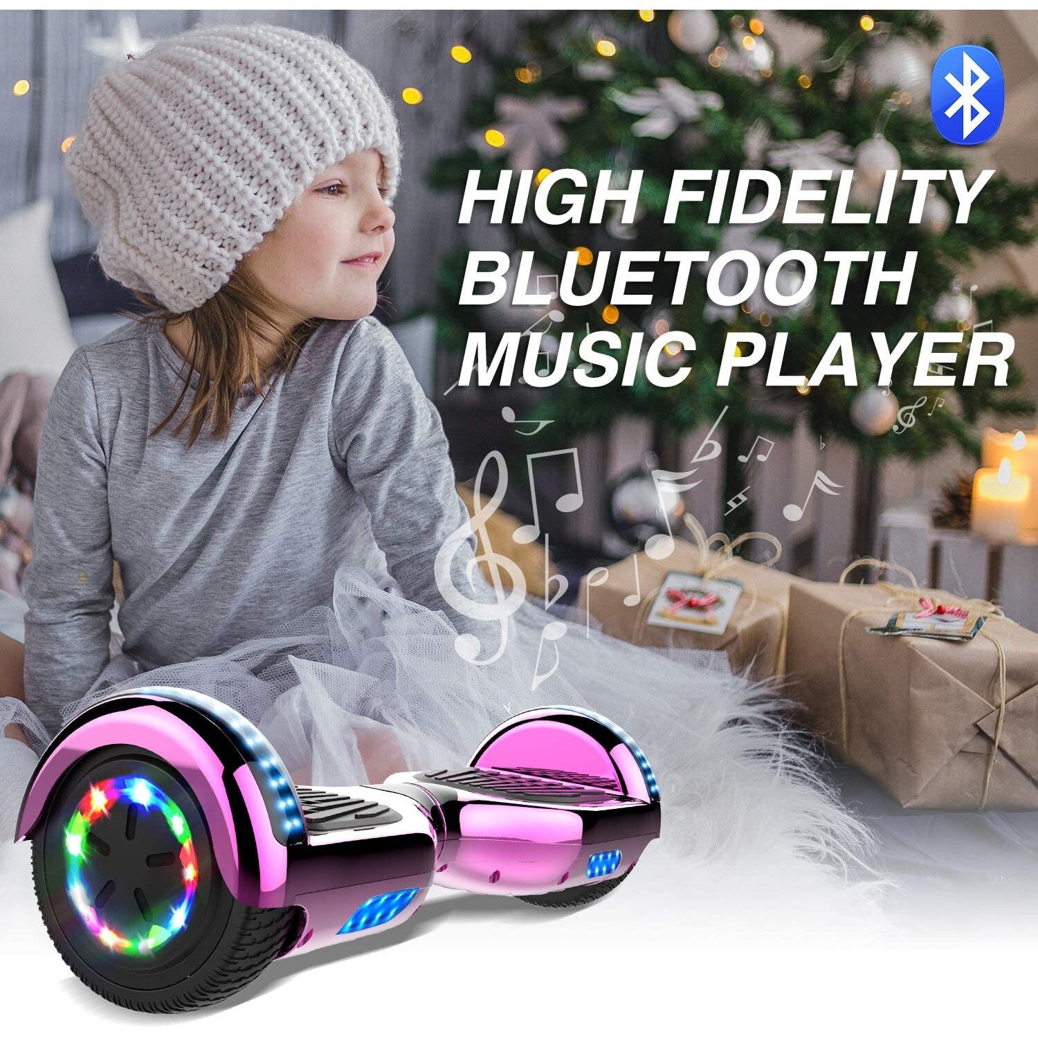 Hoverboards 6.5Inch Electric Scooter Bluetooth