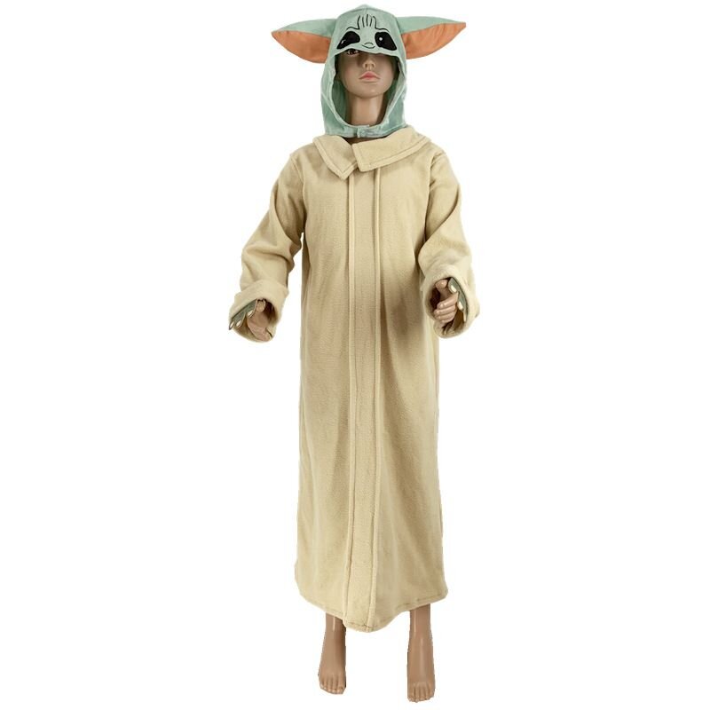 Kids' Star Wars Baby Yoda Full Cosplay Costume