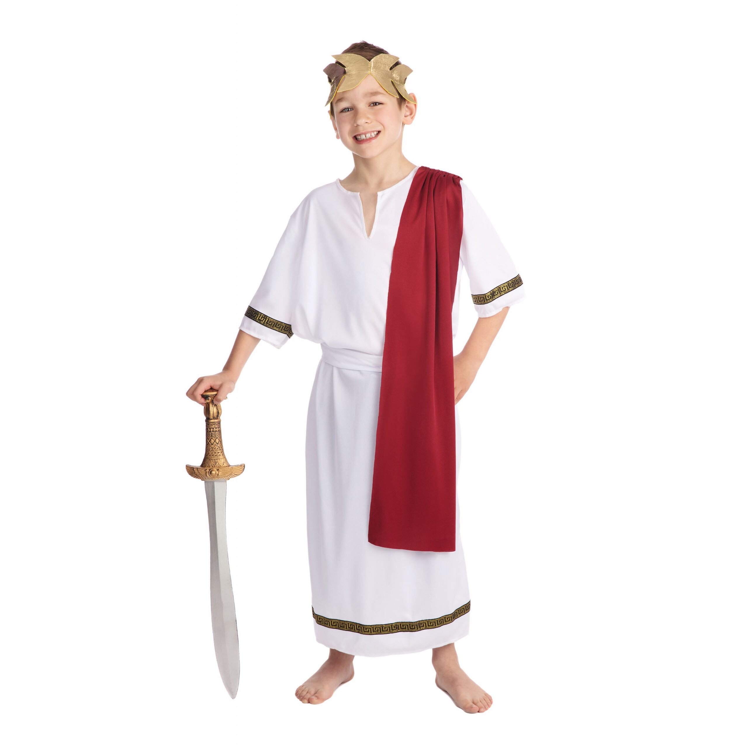 Official Forum CC521X Boys Roman Emperor Extra Large Children's Costumes