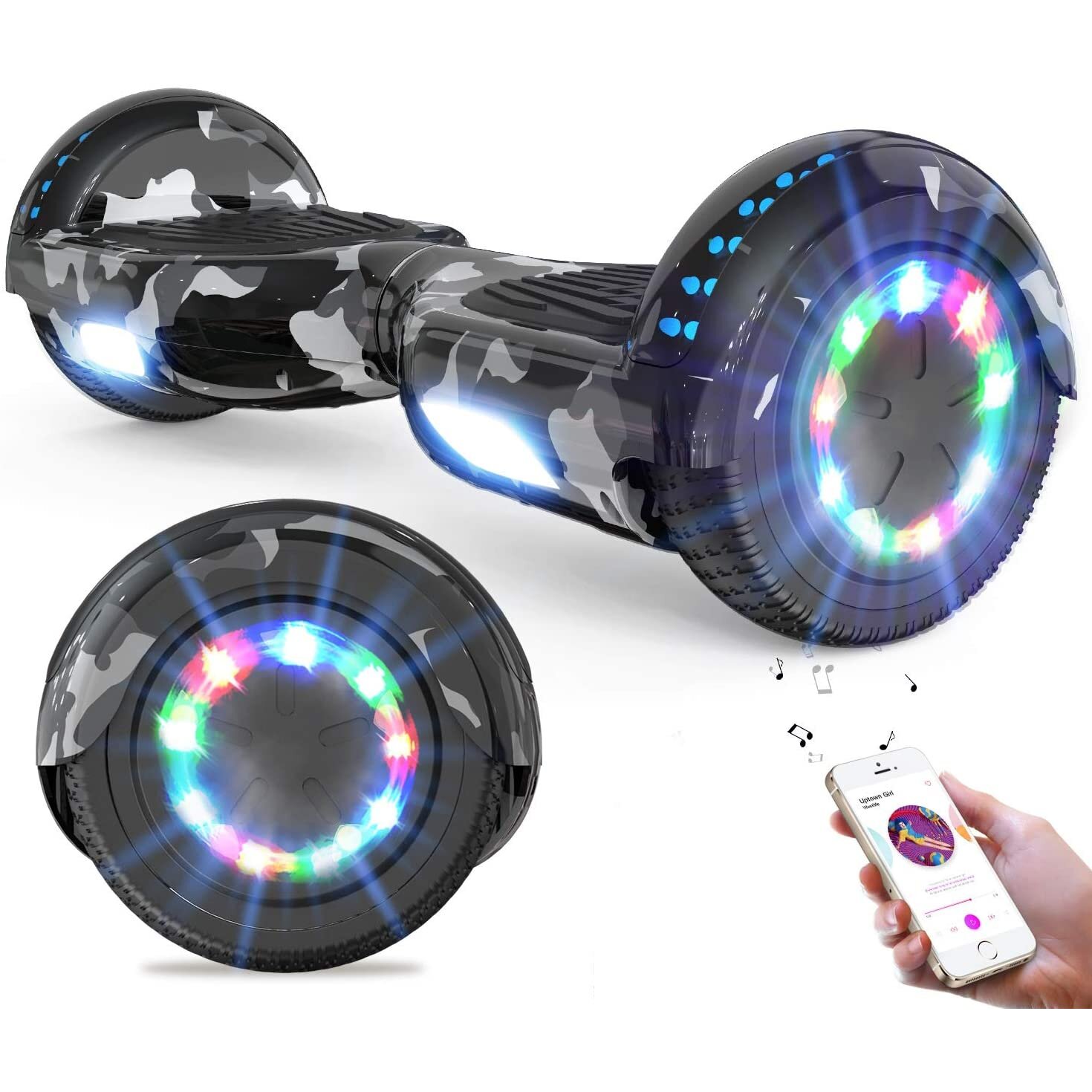 6.5'' Hoverboards Self Balanced Electric Scooter Segway for Kids Toys